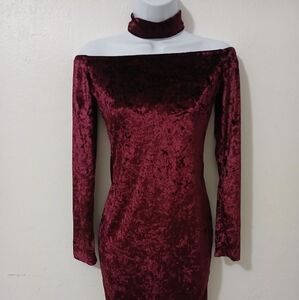 Dress...size med...burgundy